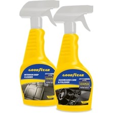 Die Grup Goodyear Torpido Cilası ve Döşeme Temizleyici Seti 500 ml