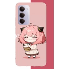 Aksesuarist Redmi 15 4g Uyumlu Kawaii Küçük Kız Baskılı Silikon Kılıf