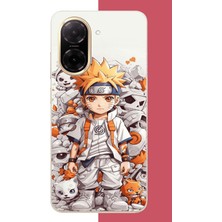 Aksesuarist Redmi A5 Uyumlu Naruto Baskılı Silikon Kılıf