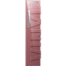 Die Grup Maybelline New York Super Stay Vinyl Ink Uzun Süre Kalıcı Likit Parlak Ruj 110 Awestruck