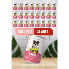Die Grup Kuzu Etli Köpek Konservesi, Sos Içerisinde Et Parçacıklı, 400 G x 24 Adet