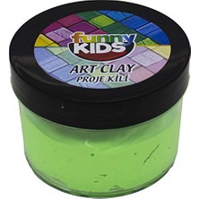 Die Grup Funny Kids Art Clay Proje Kili 40CC - Neon Green