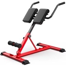 Die Grup Hyperextension Ters Mekik Aleti Alpin Iron G-12 Hiperekstiyon Tezhı Kırmızı Tek Ebat
