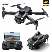 Die Grup Çift Kameralı Hd Fpv Drone, Engel Sensörlü, Katlanabilir, Wifi Canlı Görüntü Aktarımlı, Taşıma Çantalı Uzaktan Kumandalı Drone