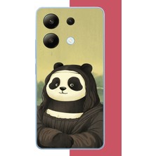 Aksesuarist Redmi Note 13 4g Uyumlu Kawaii Monapanda Baskılı Silikon Kılıf