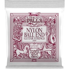 Die Grup Ernie Ball Ernesto Palla Klasik Gitar Telleri Siyah & Altın Ball Uçlu Naylon