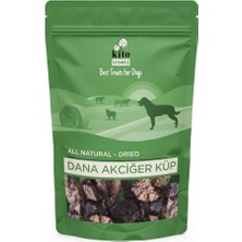 Die Grup Kito Dana Akciğer Küp Atıştırmalık Köpek Ödül SI%100 Doğal, Glutensiz, Organik 100 gr (Dog Treat)