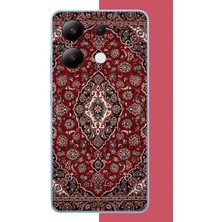 Aksesuarist Redmi Note 13 4g Uyumlu Halı3 Baskılı Silikon Kılıf