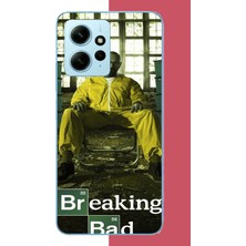 Aksesuarist Redmi Note 12 4g Uyumlu Breaking Bad Baskılı Silikon Kılıf
