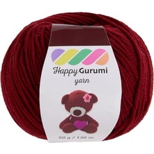 Die Grup Happy Gurumi Amigurumi Örgü Ipi 50GR 130MT Açık Gri