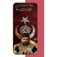 Aksesuarist Redmi 9A Uyumlu Abdulhamit Baskılı Silikon Kılıf