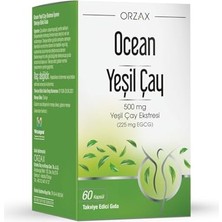 Die Grup Orzax  Green Tea 500 Mg 60 Kapsül