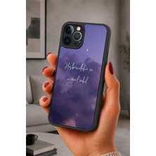 BG AKSESUAR iPhone 12 Pro Max Uyumlu Islam Desenli Kamera Korumalı Darbelere Dayanıklı Kılıf