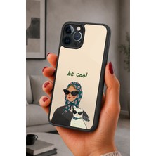 BG AKSESUAR iPhone 12 Pro Max Uyumlu Cool Desenli Kamera Korumalı Darbelere Dayanıklı Kılıf