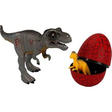 Die Grup S00002695 Dinozor ve Yavrusu Oyun Seti, Çok Renkli