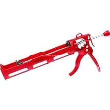 Die Grup Dönerli Silikon Tabancası, Metal, Arka Mil Döküm, Mastik Sıkma Tabancası, Dayanıklı, Yapı Malzemeleri Için Uygun, Ergonomik, Tüm Silikon ve Mastik Modellerine Uyumlu, Premium Kalite