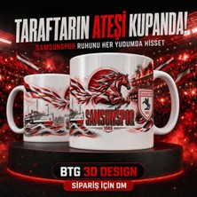 Btg 3D Design Taraftar Kupa Baskısı Samsunspor Btg-K-Sam-03