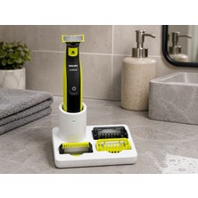 UstaPrint3D Philips Oneblade Uyumlu Tıraş Makinesi Tutucu Aksesuar Organizer Standı