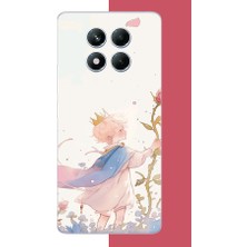 Aksesuarist Redmi Note 14 Pro 5g Uyumlu Küçük Prens6 Baskılı Silikon Kılıf