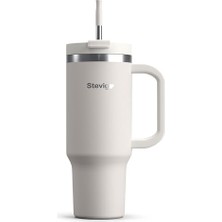 Die Grup 2 Moods Tuck-In Tumbler Sızdırmaz Çelik Termos 900 ml White Sand ST-242
