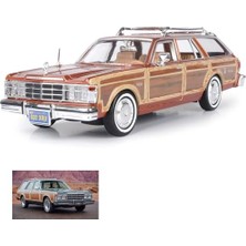 Die Grup 1979 Chrysleer Lebaron Town & Country Die Cast Model Klasik Araba 1:24 Ölçek Koleksiyon Kutulu Metal