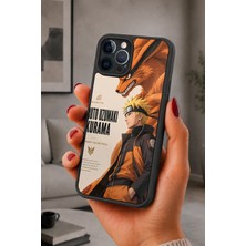 BG AKSESUAR iPhone 13 Pro Max Uyumlu Naruto Desenli Kamera Korumalı Darbelere Dayanıklı Kılıf