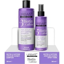 Die Grup Urban Care Expert Series Biotin Caffein Şampuan 350 ml + Biotin Caffeine Tonik 200 ml Set