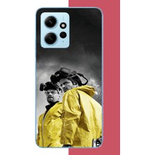 Aksesuarist Redmi Note 12 4g Uyumlu Breaking Bad1 Baskılı Silikon Kılıf