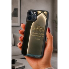 BG AKSESUAR iPhone 13 Pro Max Uyumlu Inşirah Desenli Kamera Korumalı Darbelere Dayanıklı Kılıf