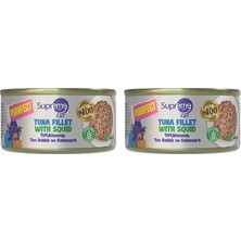 Die Grup Purrfect Tiftiklenmiş Ton Balıklı ve Kalamarlı Konserve Kedi Sı 70 gr (2 Paketi)