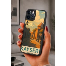 BG AKSESUAR iPhone 13 Pro Max Uyumlu Kayseri Desenli Kamera Korumalı Darbelere Dayanıklı Kılıf