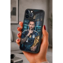 BG AKSESUAR iPhone 12 Pro Max Uyumlu Dünyakupası Desenli Kamera Korumalı Darbelere Dayanıklı Kılıf