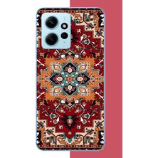 Aksesuarist Redmi Note 12 4g Uyumlu Halı1 Baskılı Silikon Kılıf