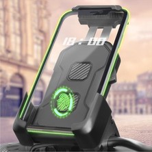 Die Grup Bisiklet Motosiklet ve Scooter Için Gidon Uyumlu Telefon Tutucu Orjinal Malzeme Yüksek Kalite 360 Derece Dönebilen Universal Modellere Uyumlu Kolay Kurulum ve Kullanım CZ027 (CZ027)