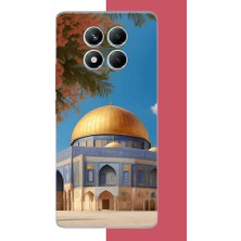 Aksesuarist Redmi Note 14 Pro 5g Uyumlu Kudüs3 Baskılı Silikon Kılıf