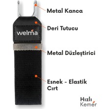 Welma Kemer Hızlı Kemer, Her Beden Için Uygundur, Klasik Kemerlere Veda Ediyoruz, Yeni Nesil Kemer