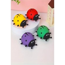 Die Grup 1 Adet Oyuncak Uğur Böceği Squishy Yumuşak Stres Giderici Oyun
