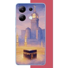Aksesuarist Redmi Note 13 4g Uyumlu Kabe3 Baskılı Silikon Kılıf