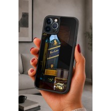 BG AKSESUAR iPhone 13 Pro Max Uyumlu Bluelabel Desenli Kamera Korumalı Darbelere Dayanıklı Kılıf