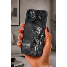 BG AKSESUAR iPhone 13 Pro Max Uyumlu Kabus Desenli Kamera Korumalı Darbelere Dayanıklı Kılıf
