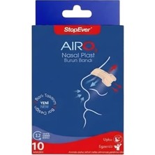 Die Grup Stopever Aıro2 Nasal Plast Nefes Açıcı Burun Bandı 10LÜ