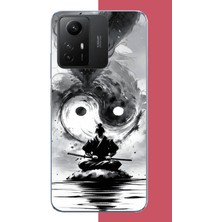 Aksesuarist Redmi Note 12S Uyumlu Samuray Baskılı Silikon Kılıf