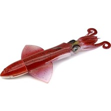 Die Grup Xipi Evo Silikon Kalamar 160 gr Kafa 170MM Vücut #1 Red Glow