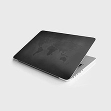 Die Grup Laptop Sticker Notebook Pc Kaplama Etiketi Dünya Haritası