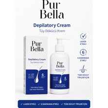 250 ml Pur Bella Tüy Dökücü Krem Tüm Cilt Tipleri için Aloe Vera & E Vitaminli Hızlı Etkili Formül