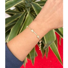 Xuping Jewelry Xuping Taşlı Yıldız Bileklik