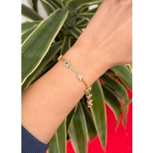 Xuping Jewelry Xuping Renkli Taşlı Yıldız Bileklik