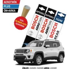Jeep Renegade Ön Arka Silecek (2014-2024) Bosch Aerotwin Plus