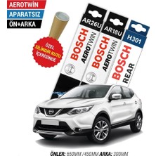 Nissan Qashqai Ön Arka Silecek (2014-2021) Bosch Aerotwin