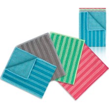 Die Grup Mıclo Cleanıng | Ekonomik Paket, Yağ & Kir Sökücü, Iz Bırakmaz, Ekstra Emici, Hızlı Kuruyan Mikrofiber Temizlik Bezi, Mutfak, Banyo, Ofis, Kafe, Otel, Mağaza, Araba 4’lü Paket